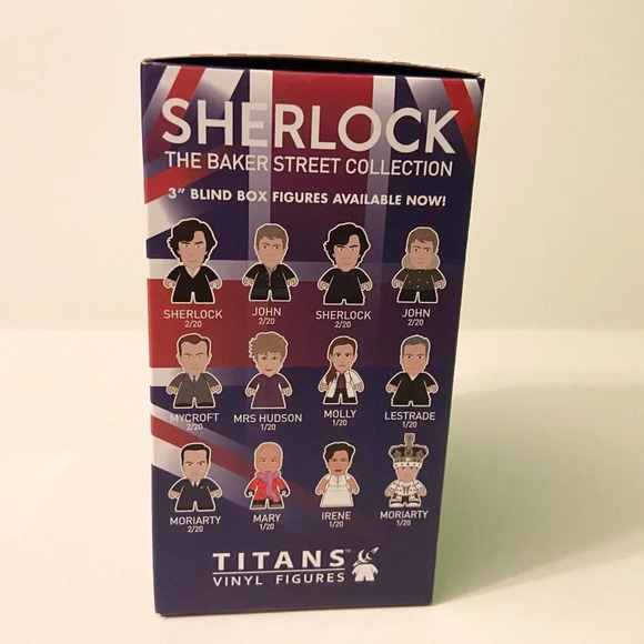 2015 Sherlock Holmes The Baker Street Collection Titans Figure 4.5 Inch Tall - Picture 3 of 10